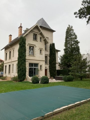 Rabattage de cyprès colonne  par paysagiste vers Saint-Didier-au-Mont-d'Or