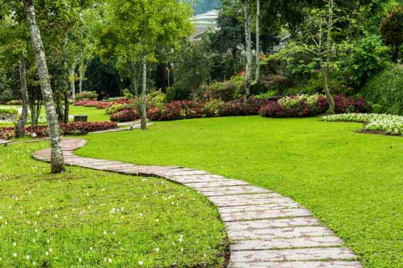 Aménager une allée de jardin par un professionnel - Saint-Didier-au-Mont-d’Or - HORIZON PAYSAGE